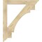 Ekena Millwork Merced Traditional Rough Sawn Bracket, Douglas Fir, 4"W x 36"D x 42"H BKT04X36X42MRC01RDF - alternate 3
